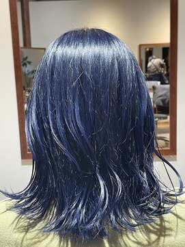 ボタニカ(Botanica) セルリアンブルー/ボブ/ミディアムレイヤー/顔周りレイヤー