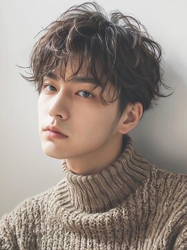 ユーフォリア 銀座本店(Euphoria) ゆるふわパーマ ナチュラル 小顔マッシュヘア