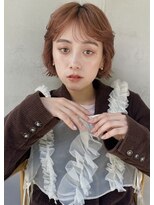 ソワ オモテサンドウ(SOIE OMOTESANDO)&nbsp;暖色カラーとミニボブ