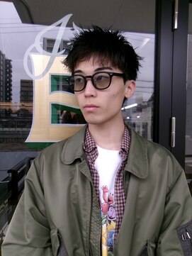 ザスーツブラザーズ(THE SUITS BROTHERS) MEN'SHAIRウルフカルマパーマメンズショートイージーパーマ