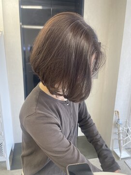 キジ(kiji) nuance bob #久屋大通#丸の内#栄ボブグレージュ