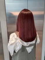 オーガニック リブ 川越(organic+live)&nbsp;うる艶ストレートミディアム◎髪質改善縮毛矯正 ナチュラル美人