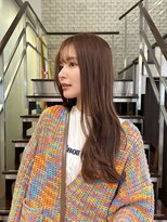 ルッカヨドヤバシ(RUCCA yodoyabashi)&nbsp;シアーベージュロング2wayバング