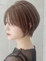 セイドット リー(Say. Ree)&nbsp;Say.くびれショートレイヤーひし形ショートアッシュブラック青山