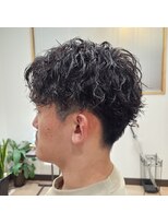 タスクヘアー(task hair)&nbsp;ケアパーマ縦落ちツイストスパイラル×アップバングショート