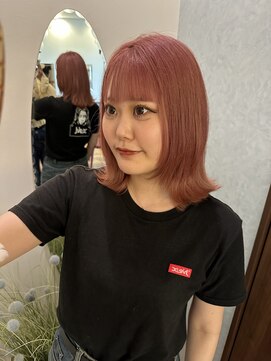 ヘアーラウンジルシェル(HAIR LOUNGE Le ciel) 【春カラー！】ピンクベージュ