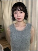 ボブパーマ/ナチュラルパーマ/ニュアンスパーマ/ボブ/小顔ヘア
