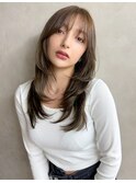 大人ロング+レイヤー