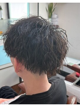 メンズツイストパーマスタイル