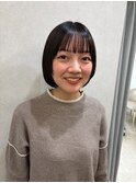 丸みショートボブ