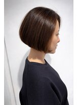ハートボックス 四谷店(Heart box) 丸みのある前下がりボブ