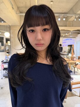 パーク(PARK) レイヤースタイルレイヤーカット顔周りデザイン全体レイヤー