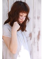 ユネス(UNESS) 癖毛風ミディアムパーマ