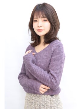 アグーラ ヘアデザイン(Agu La hair design) 大人可愛セミディスタイル