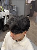 波巻きツイストスパイラル/リバースセンターパート/本町y