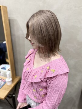 if ミルクティーベージュ
