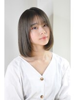 サリエ(S'allier)&nbsp;ナチュラルミディアムボブ内巻きボブ