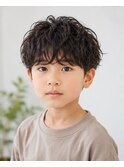 キッズマッシュパーマ