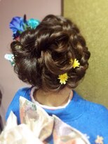 グレープフルーツモール(grapefruitmoll) 編みこみアップ