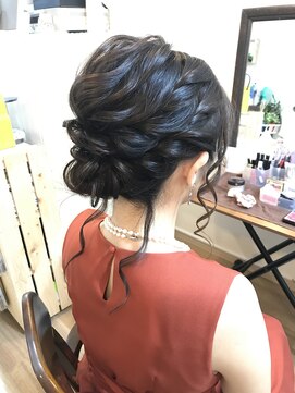 ロカット サロン(Roquat Salon) ブライダルふわアップアレンジ【ヘアメイク  立川/立川南/袴】