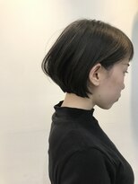 スティル ヘアアンドアイラッシュ(STILL hair&eyelash) 重く見えても浮遊感☆奥行きショートボブ