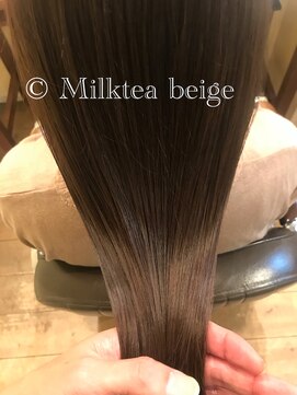 オハナ(ohana) 大人可愛いミルクティーベージュ　■ ohana 表参道 髪質改善 ■