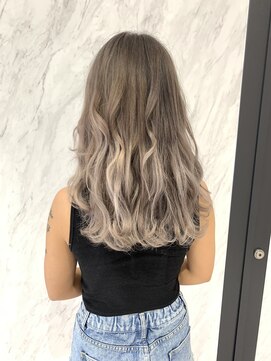 リー 京橋(Lee) 【Lee京橋】バレイヤージュ×外国人風ベージュ