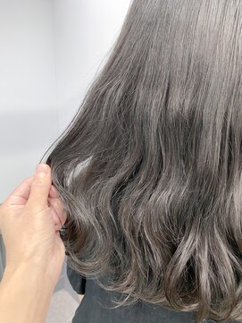 ジーナ 渋谷駅前(Zina) 小顔セミウェットウェーブピンクベージュハイライトカラー