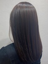 エイム ヘア デザイン 町田店(eim hair design) 黒髪ロング×ココアブラウン