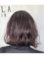 テーラヘアー 南行徳店(TELA HAIR) 透け感のあるピンクラベンダーアッシュ♪【TELA HAIR南行徳】