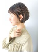 ゆったりボブショート/長めショートボブ/30代40代50代/表参道