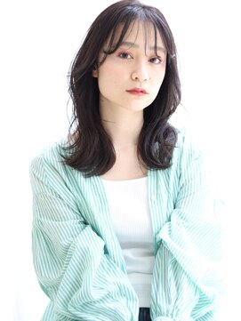 ヘアリゾート ラグーン(hair+resort lagoon) くびれヘア/顔周りカット/イルミナカラー/20代30代40代