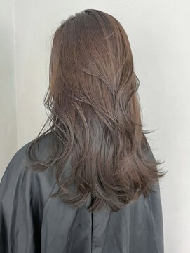 アイティーバイアルバム 下北沢店(IT by ALBUM) オリーブベージュ_アースカラーくびれヘアツートン_ba375261