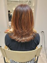 トリート 船堀店(TREAT) ハイライト×オレンジカラー