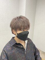 アジールヘア 所沢プロペ通り店(agir hair) アッシュミルクティー×マッシュショート