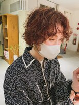 ネイビー(nvy)&nbsp;もふもふパーマ