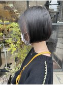 前下がりボブ