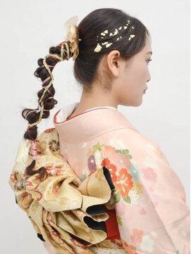 フォーク FOLK 【FOLK】2023年☆成人式アップスタイル♪