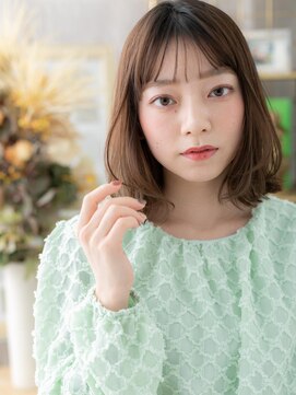 カバーヘア ブリス 志木南口駅前店(COVER HAIR bliss) アースカラー韓国風前下がり小顔ウェットヘアa志木20代30代40代