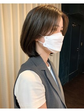 クラフト 福津(CRAFT) 【CRAFT渡邉】イルミナ オリーブベージュ / タッセルボブ