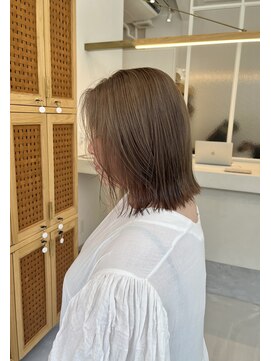 キコ 肥後橋店(kico) ミルクティーベージュ(ワンブリーチ)