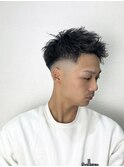 ナチュラルフェードアップバング
