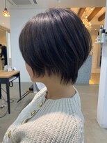 グランデュール 東静岡池田店(GRANDEUR)&nbsp;ショートボブカットミルクティーベージュピンクベージュカラー