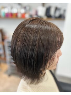 アンジュール コロレ(1//jour colore) 肌が弱くてカラーが沁みる方にはノンジアミンがお奨め