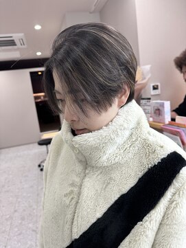 シカ 神戸三宮元町店(Cica) ハイライト ハンサムショート ブリーチ 三宮 元町