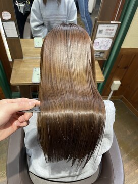 エルパライソ 鯖江店(Elparaiso) 鯖江/髪質改善/美髪ロング/切りっぱなしボブ/ピンクブラウン