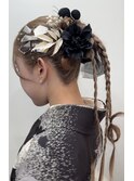 卒業式　袴ヘアセット