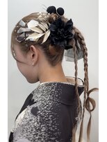 卒業式　袴ヘアセット