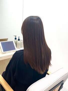 カレンアンドエクラート 大宮(KAREN&ECLART) 髪質改善　艶髪　ストレート　縮毛矯正　暗髪　韓国風　ロング