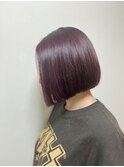 ダブルイルミナカラーのピンクバイオレット